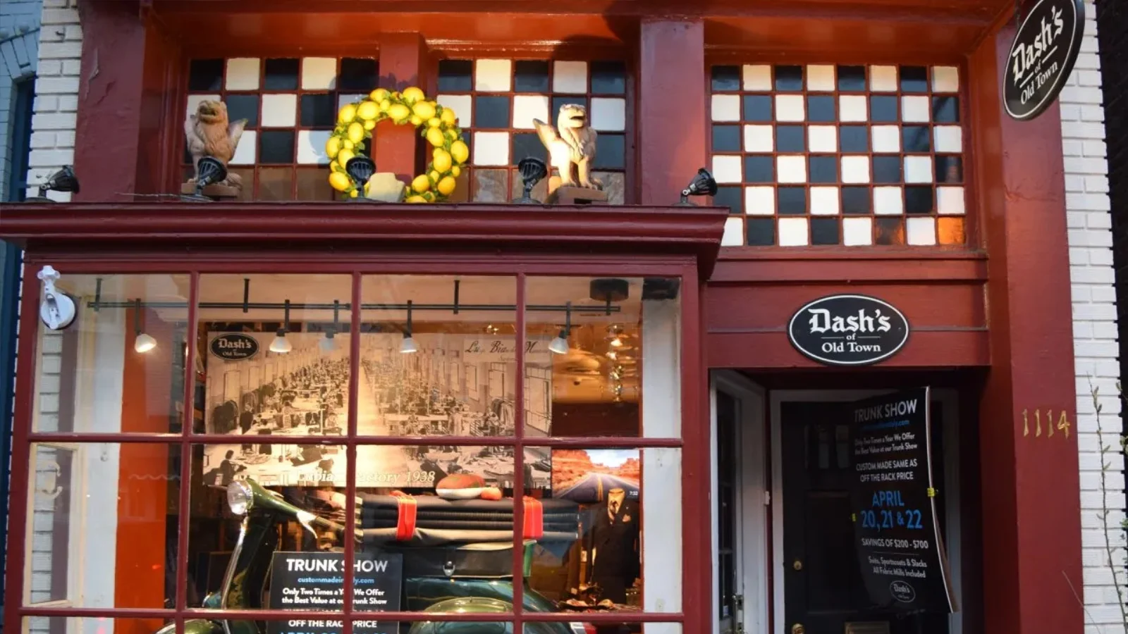 Dash's of Old town exterior